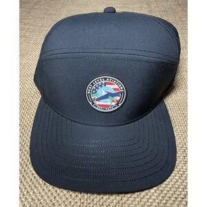 Next Level Aviation Hat Gray Melin Coronado Hydro Snapback Classic Large